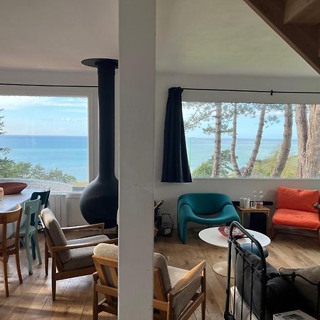 Maison Le Coteau Plage vue mer, 8 pers. Petit Caux Extérieur photo