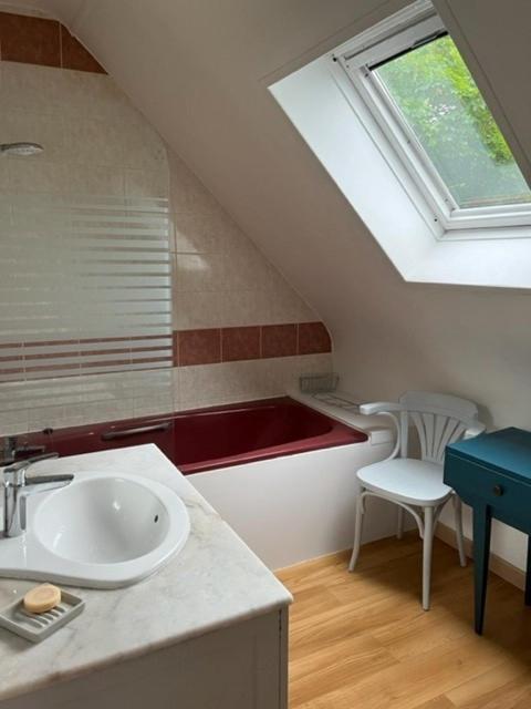 Maison Le Coteau Plage vue mer, 8 pers. Petit Caux Extérieur photo