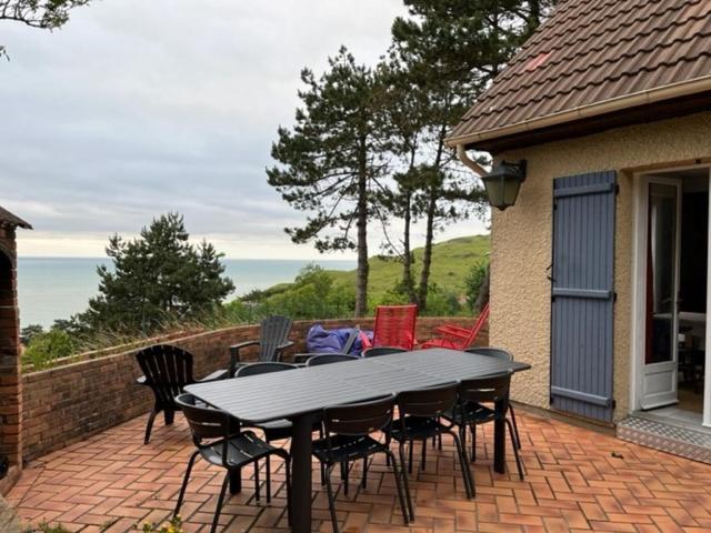 Maison Le Coteau Plage vue mer, 8 pers. Petit Caux Extérieur photo